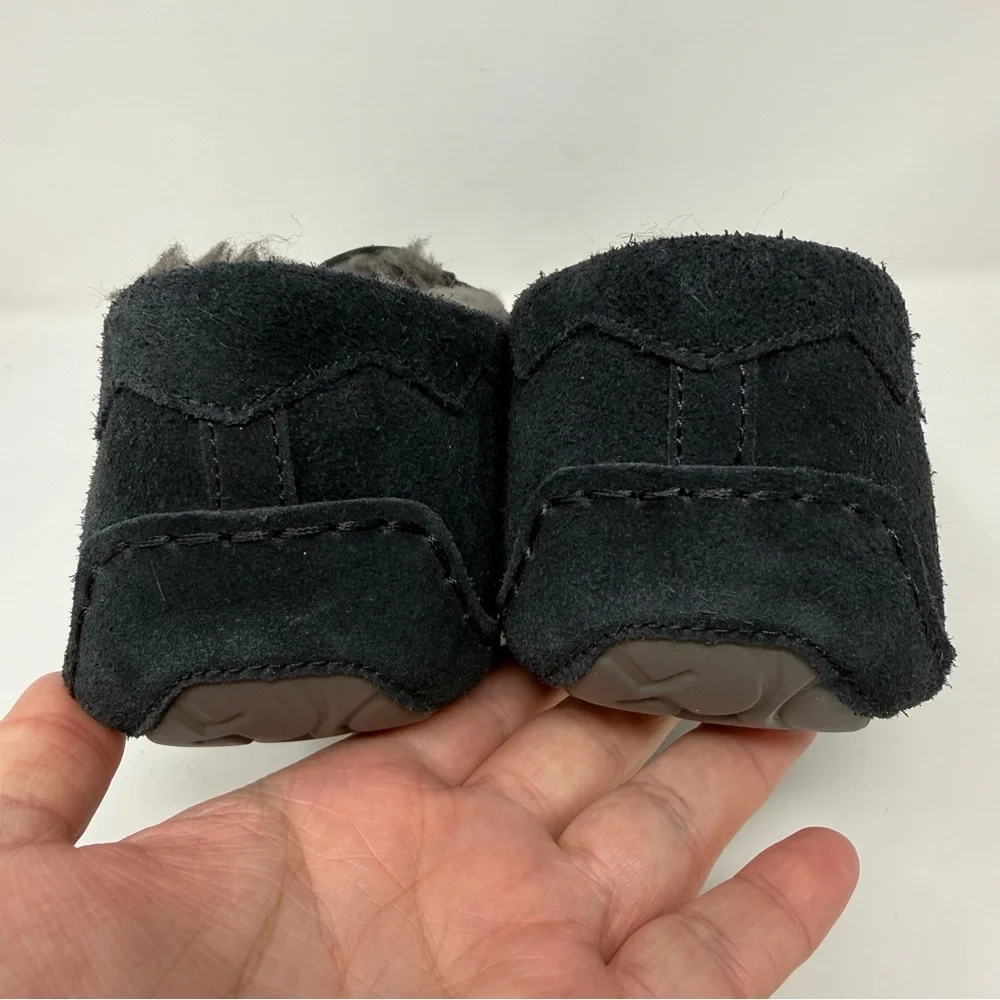 New UGG Women's Willow Moc Toe Loafer Black Sz 11 - Picture 5 of 13